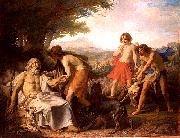 Lepic Ludovic Napoleon Homere dans lile de Scyros Spain oil painting artist